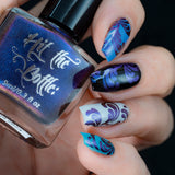 "Can't talk now...Gaming!" PPU exclusive stamping polish