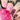 "I pink, therefore I am" stamping polish nail art swatch