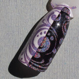 "Prismatic Purple" stamping polish 