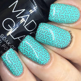 "Looking for Mr. Grey" stamping polish