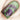 deep purple stamping over green
