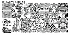 Creative Shop stamping plate 40