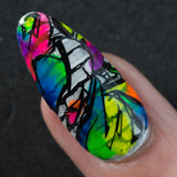 "All Out Kings" neon jelly polish