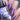 "Pheasantly Surprised" multichrome nail polish from Hit the Bottle. Shifts from denim blue, to purple to magenta.