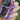 "Pheasantly Surprised" multichrome nail polish from Hit the Bottle. Shifts from denim blue, to purple to magenta.