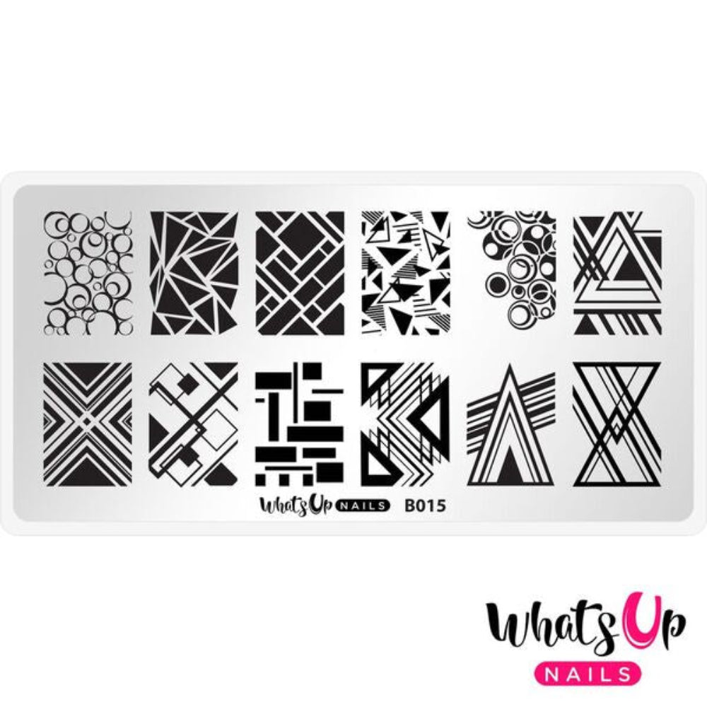geometric design stamping plate
