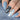 denim stamping polish swatch