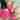 pink neon stamping polish