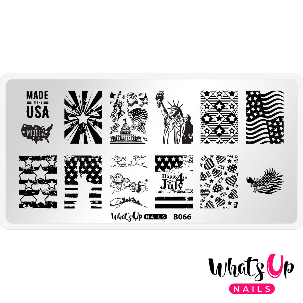 stamping stamping plate patriotic USA