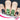 alien space ship and faces nail art