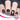 gothic nail art black white and red