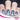 blue and silver nail design
