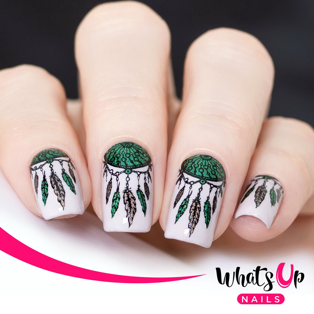 dreamcatcher nail art