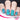 liquid nail art turquoise, green and purple
