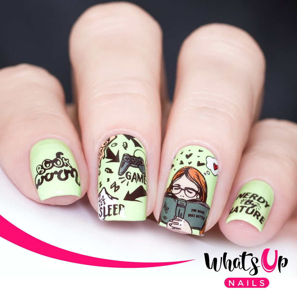 Gamer nail design