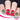 eyes and ornate pattern , red, yellow and brown nail art