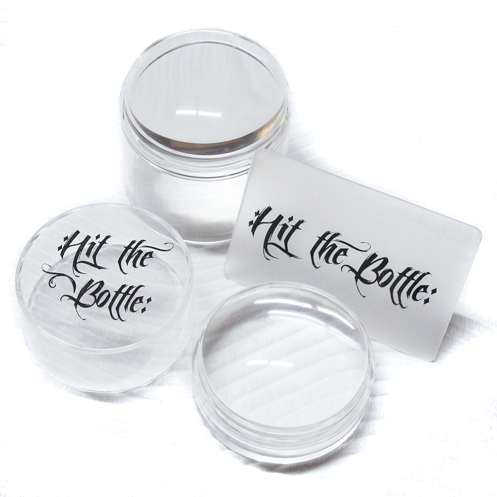 "Tricky Sticky" large clear stamper