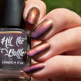 "Purple Plumage" multichrome nail polish from Hit the Bottle