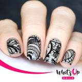 Whats Up Nails - A002 Classy and Sassy stamping plate.