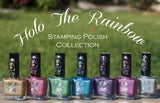 "Holo the Rainbow" stamping polish collection