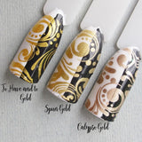 "To Have and to Gold" stamping polish