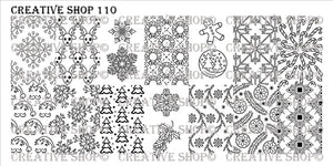 Creative Shop stamping plate 110