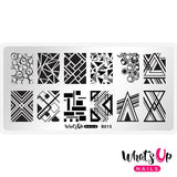 Whats Up Nails - Geo-Radical stamping plate