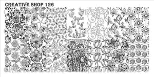Creative Shop stamping plate 126