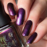"Purple Plumage" multichrome nail polish from Hit the Bottle