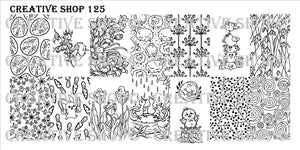 Creative Shop stamping plate 125