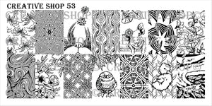 Creative Shop stamping plate 53