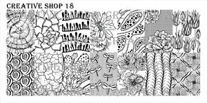 Creative Shop stamping plate 18