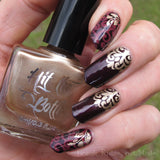 "Partners in Wine" stamping polish swatch