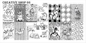 Creative Shop stamping plate 66