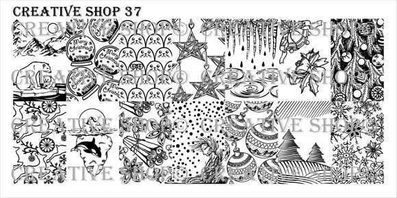 Creative Shop stamping plate 37