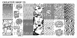 Creative Shop stamping plate 75