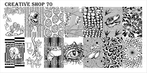 Creative Shop stamping plate 70