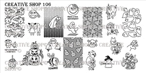 Creative Shop stamping plate 106