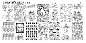 Creative Shop stamping plate 117