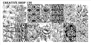 Creative Shop stamping plate 136