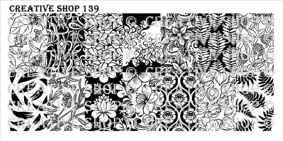 Creative Shop stamping plate 139