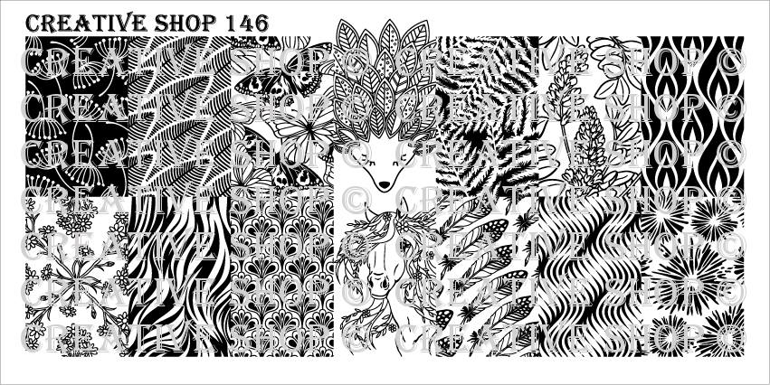 Creative Shop stamping plate 146