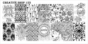 Creative Shop stamping plate 153