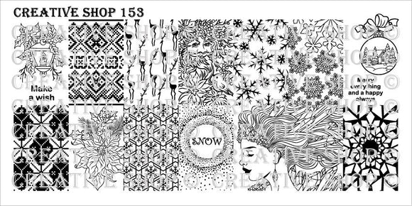 Creative Shop stamping plate 153