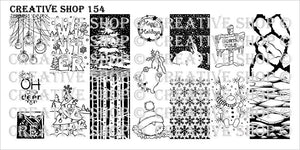 Creative Shop stamping plate 154