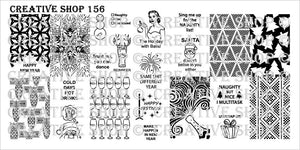 Creative Shop stamping plate 156