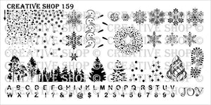 Creative Shop stamping plate 159