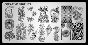 Creative Shop stamping plate 177