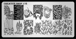 Creative Shop stamping plate 178