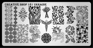 Creative Shop stamping plate 181 Ukraine